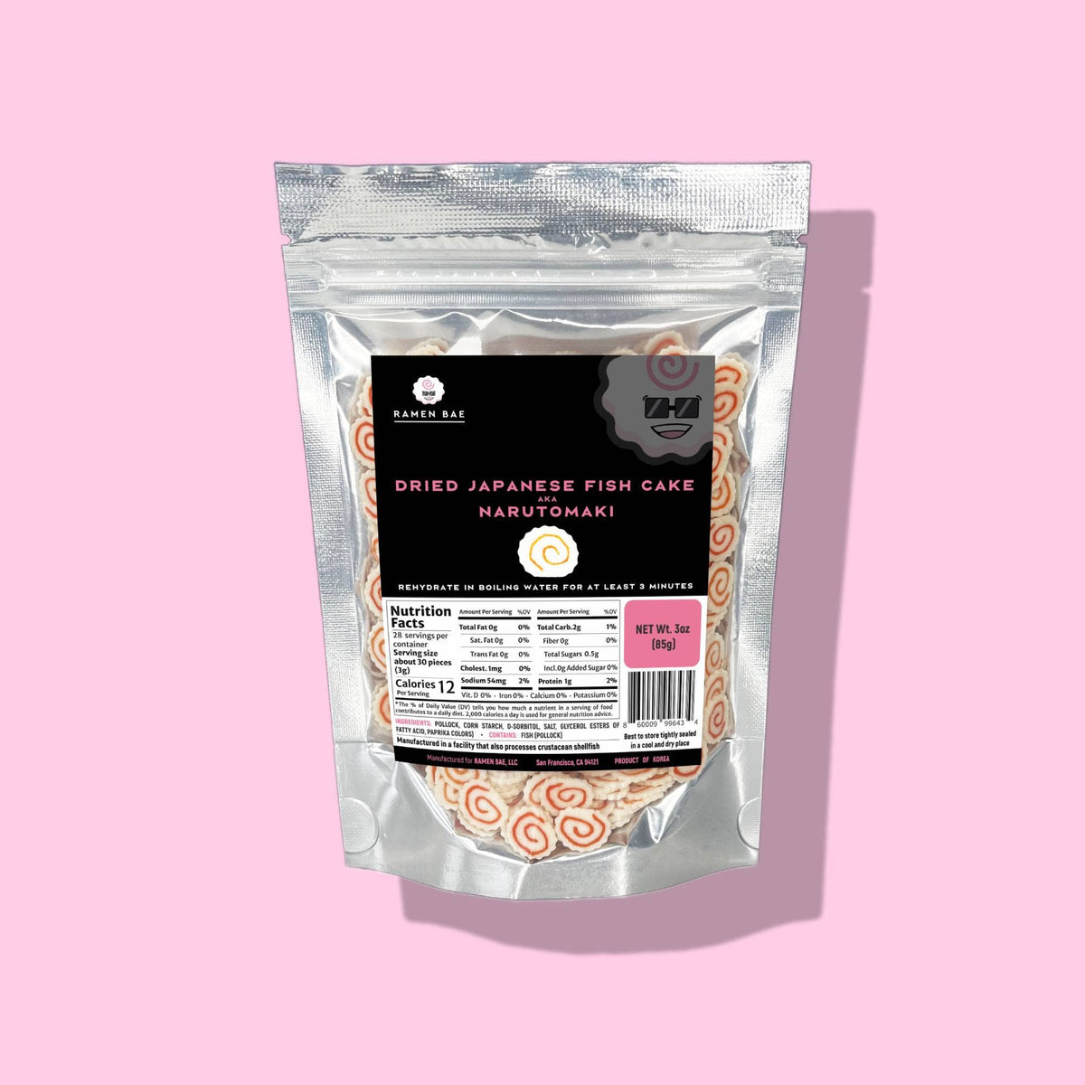 Japanese Fish Cake - 3 oz bag