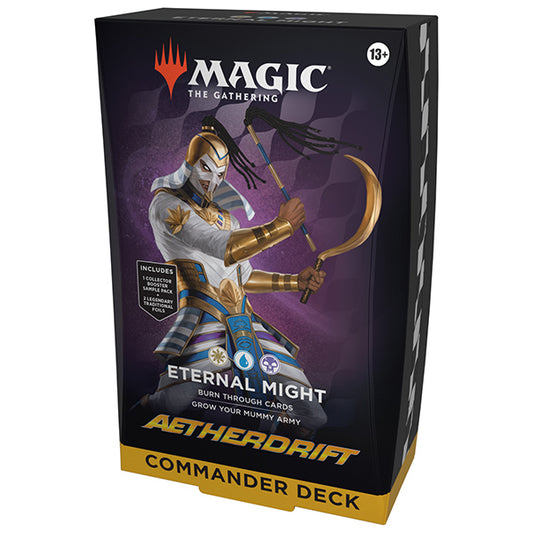 Magic: The Gathering Aetherdrift Commander Deck — Eternal Might