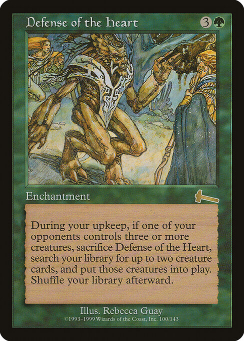 Defense of the Heart - Urza's Legacy #100 (Near Mint)