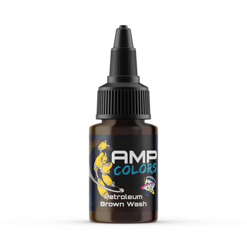 Pro Acryl AMP Paint 012 Petroleum Brown Wash