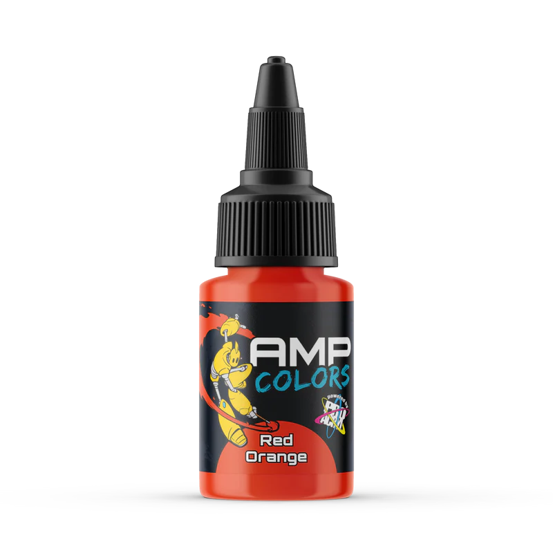 Pro Acryl AMP Paint 017 Red Orange