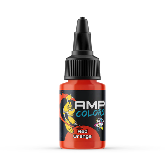 Pro Acryl AMP Paint 017 Red Orange