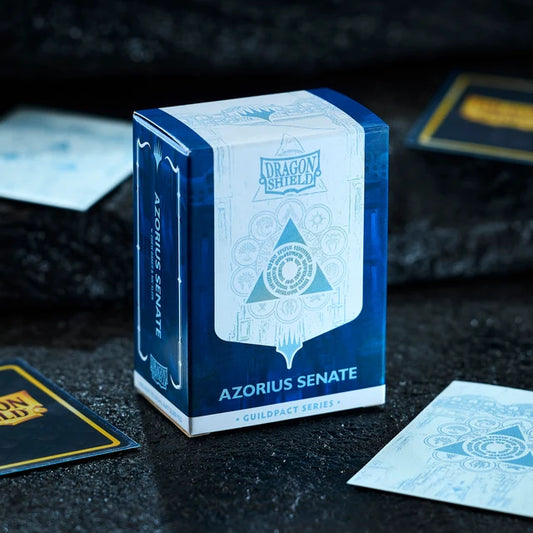 Dragon Shield Standard Dual Matte Sleeves- MTG Guildpact Series - Azorius Senate Art 100 ct.