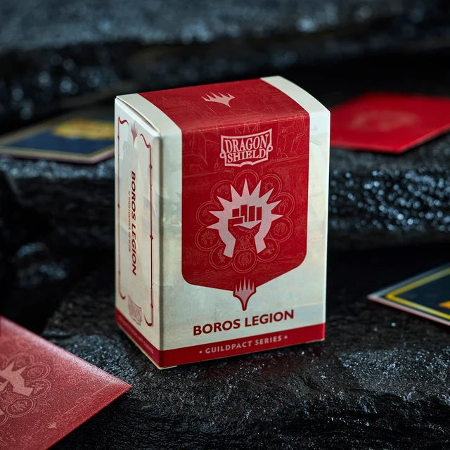 Dragon Shield Standard Dual Matte Sleeves- MTG Guildpact Series - Boros Region Art 100 ct.