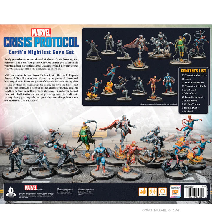 Marvel: Crisis Protocol-  Earth's Mightiest Core Set