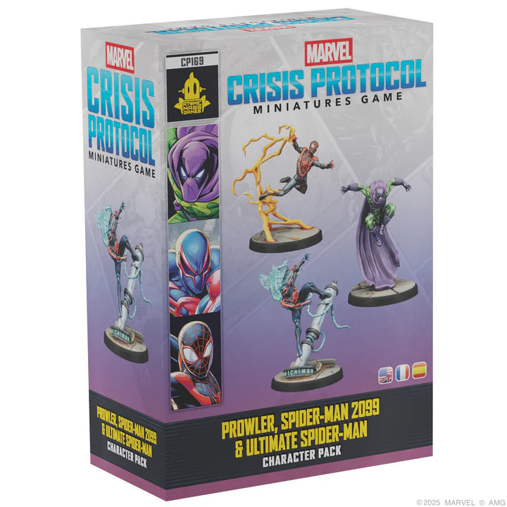 Marvel: Crisis Protocol- Prowler, Spider-Man 2099 & Ultimate Spider-Man