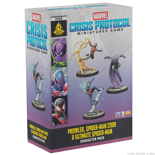 Marvel: Crisis Protocol- Prowler, Spider-Man 2099 & Ultimate Spider-Man