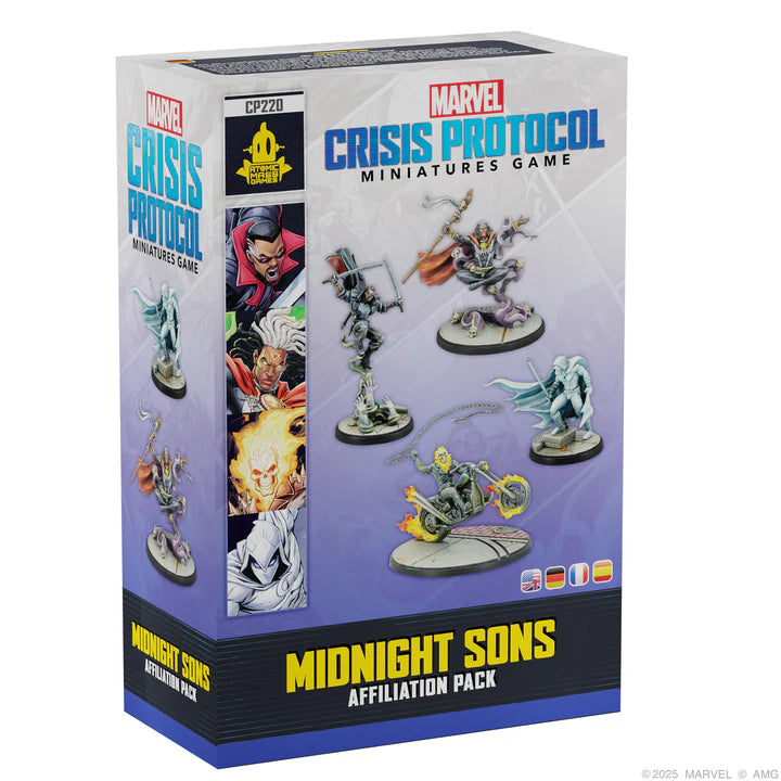 Marvel: Crisis Protocol- Midnight Sons Affiliation Pack