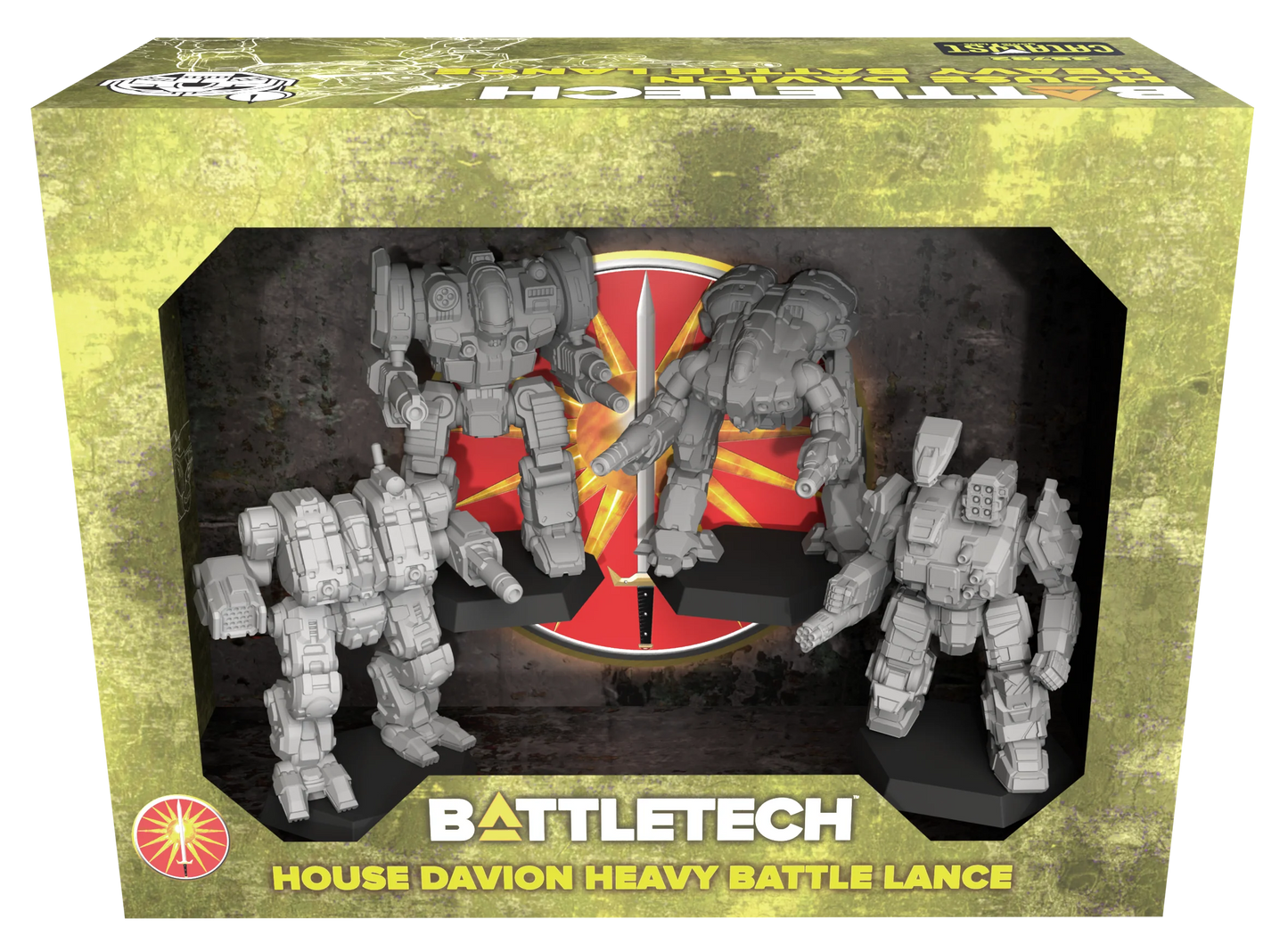 BattleTech: Miniature ForcePack - House Davion Heavy Battle Lance