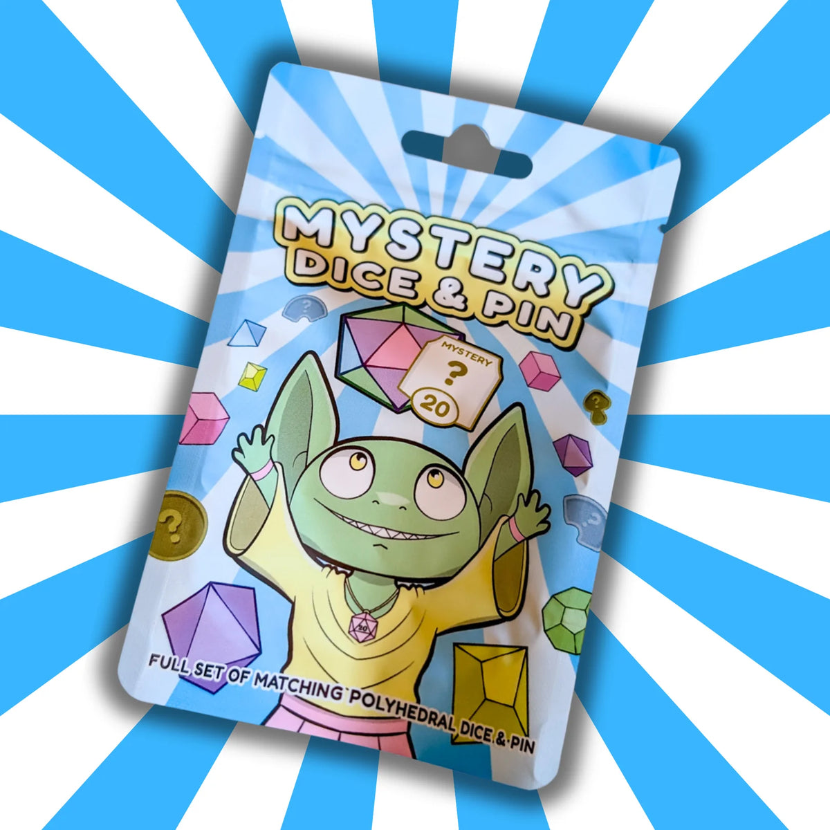 Mystery Dice and Pen