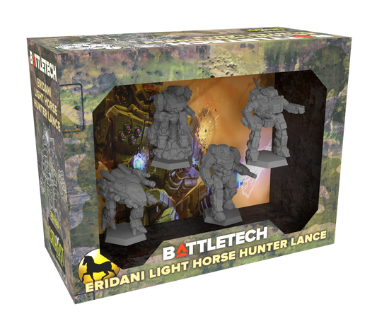 BattleTech: Eridani Light Horse Hunter Lance Miniatures Pack