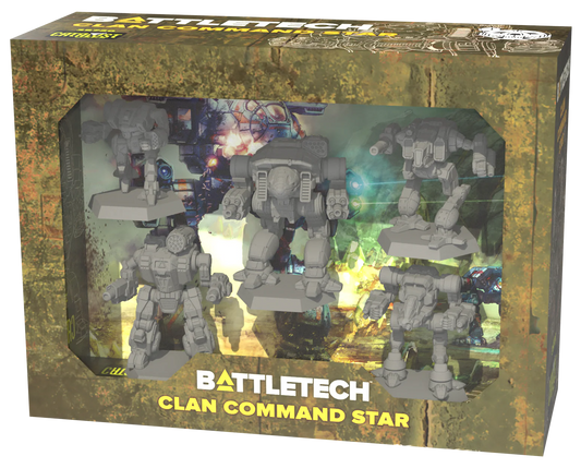 BattleTech: Clan Command Star Miniatures Pack
