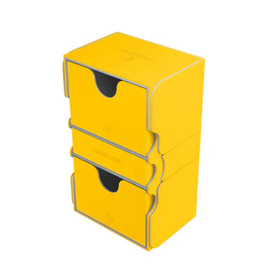 Gamegenic Stronghold 200+ Convertible Yellow Deck Box