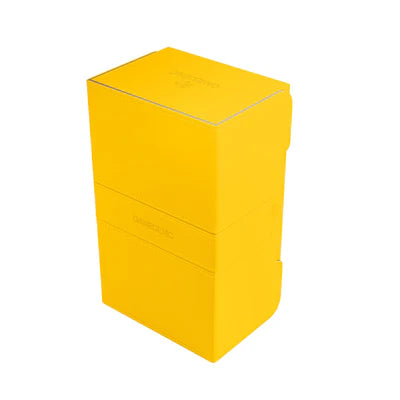 Gamegenic Stronghold 200+ Convertible Yellow Deck Box