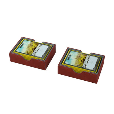 Gamegenic Cards' Lair 400+ Red Card Storage Box