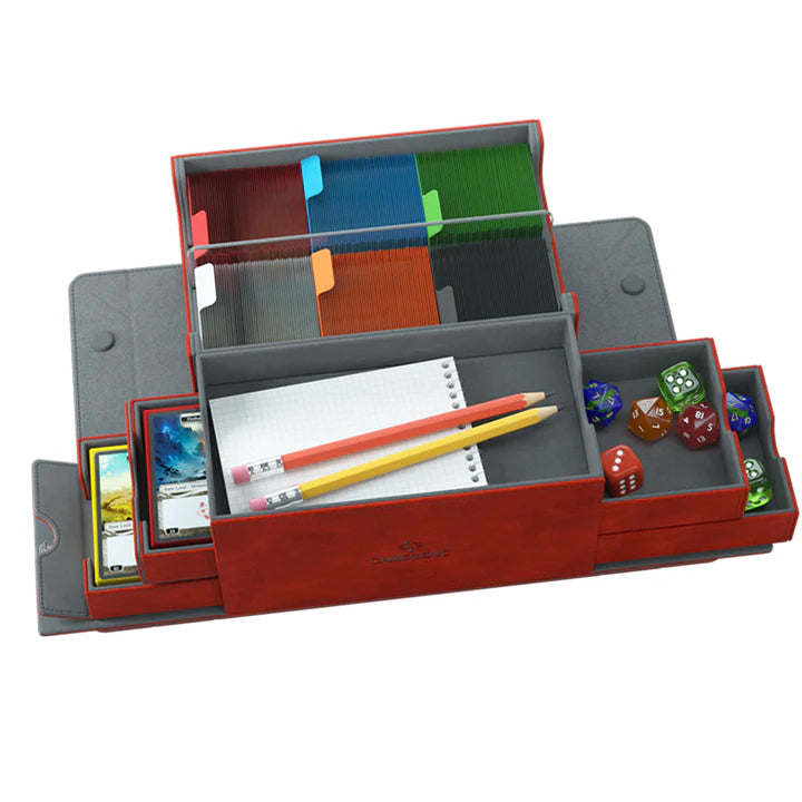Gamegenic Games' Lair 600+ Red Card Storage Box
