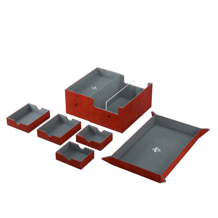 Gamegenic Games' Lair 600+ Red Card Storage Box
