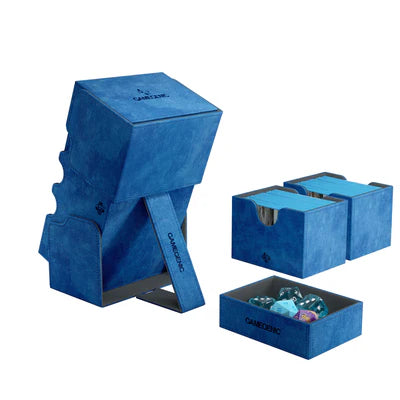 Gamegenic Stronghold 200+ Convertible Blue Deck Box
