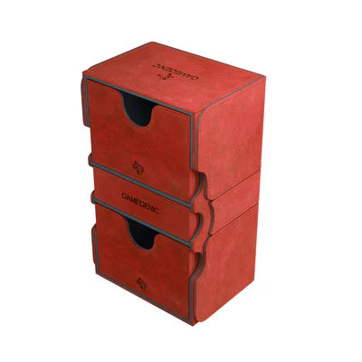 Gamegenic Stronghold 200+ Convertible Red Deck Box