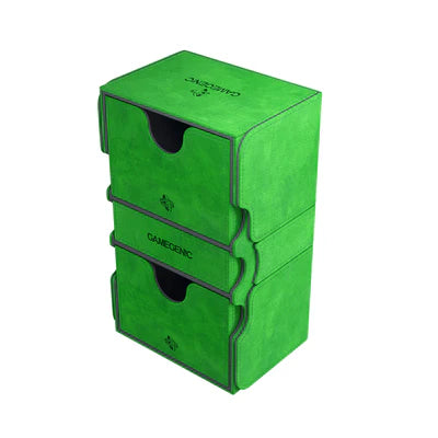 Gamegenic Stronghold 200+ Convertible Green Deck Box