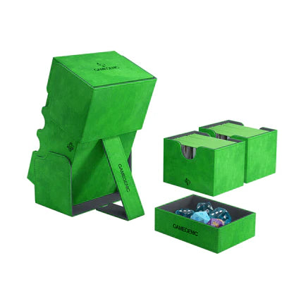 Gamegenic Stronghold 200+ Convertible Green Deck Box