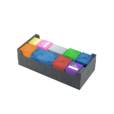 Gamegenic Dungeon 1100+ Convertible Midnight Gray Deck Box