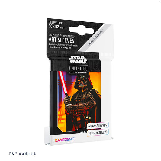 Gamegenic Star Wars: Unlimited Darth Vader Art Card Sleeves (60ct)