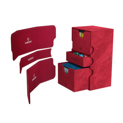 Gamegenic Stronghold 200+ XL Red Deck Box