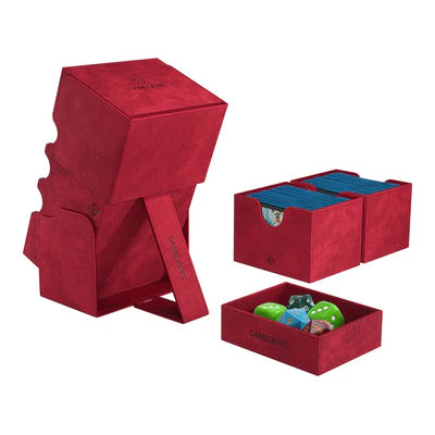 Gamegenic Stronghold 200+ XL Red Deck Box