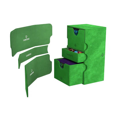 Gamegenic Stronghold 200+ XL Green Deck Box