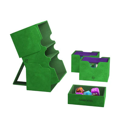 Gamegenic Stronghold 200+ XL Green Deck Box