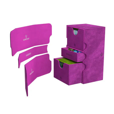Gamegenic Stronghold 200+ XL Purple Deck Box