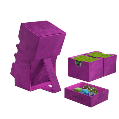 Gamegenic Stronghold 200+ XL Purple Deck Box
