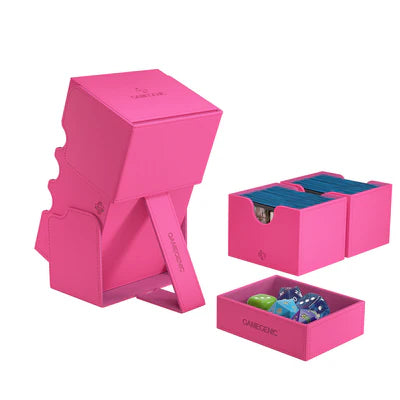 Gamegenic Stronghold 200+ XL Pink Deck Box