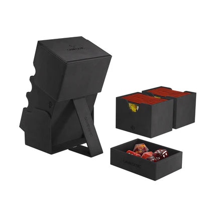 Gamegenic Stronghold 200+ XL Black Deck Box