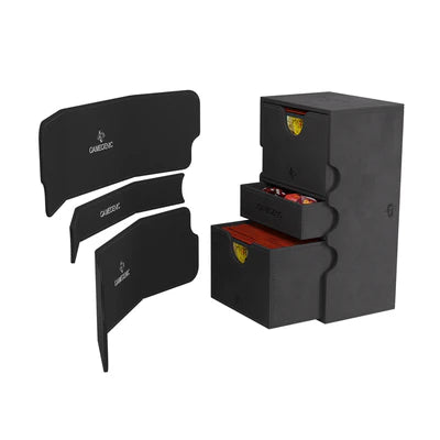 Gamegenic Stronghold 200+ XL Black Deck Box