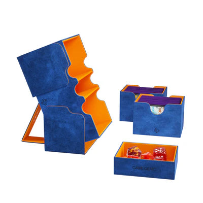 Gamegenic Stronghold 200+ XL Blue/Orange Deck Box
