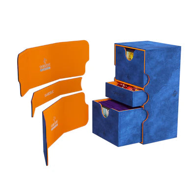 Gamegenic Stronghold 200+ XL Blue/Orange Deck Box