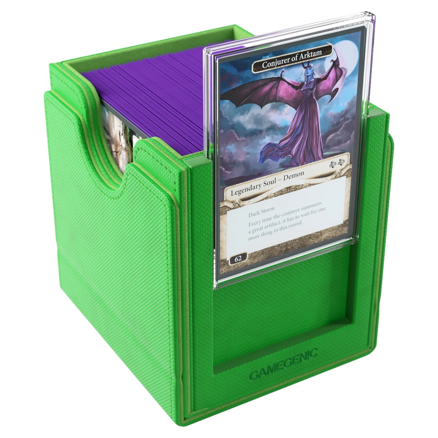 Gamegenic Sidekick Pro 100+ XL Convertible Green Deck Box