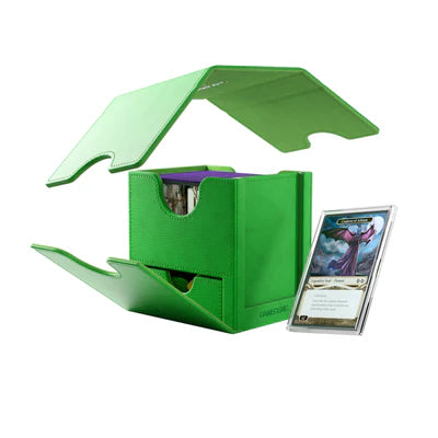 Gamegenic Sidekick Pro 100+ XL Convertible Green Deck Box
