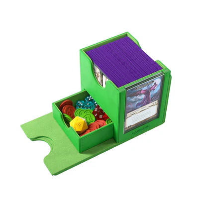 Gamegenic Sidekick Pro 100+ XL Convertible Green Deck Box