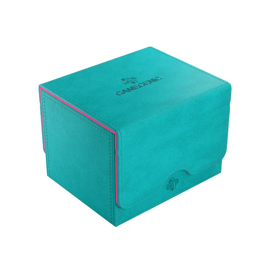 Gamegenic Sidekick 100+ XL Convertible Deck Box Teal/Pink