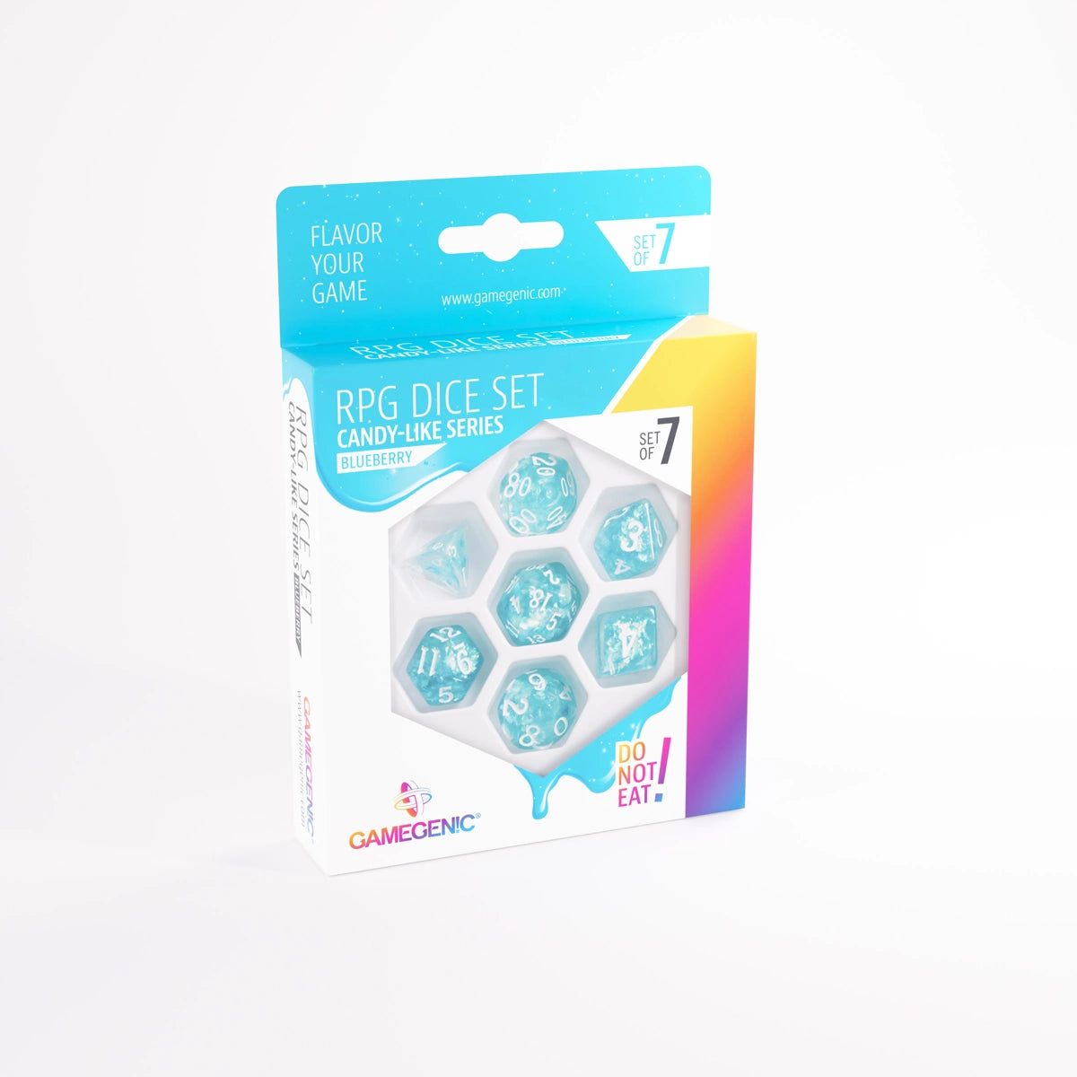 Gamegenic Candy Like Series - Blueberry RPG Dice Set (7ct)