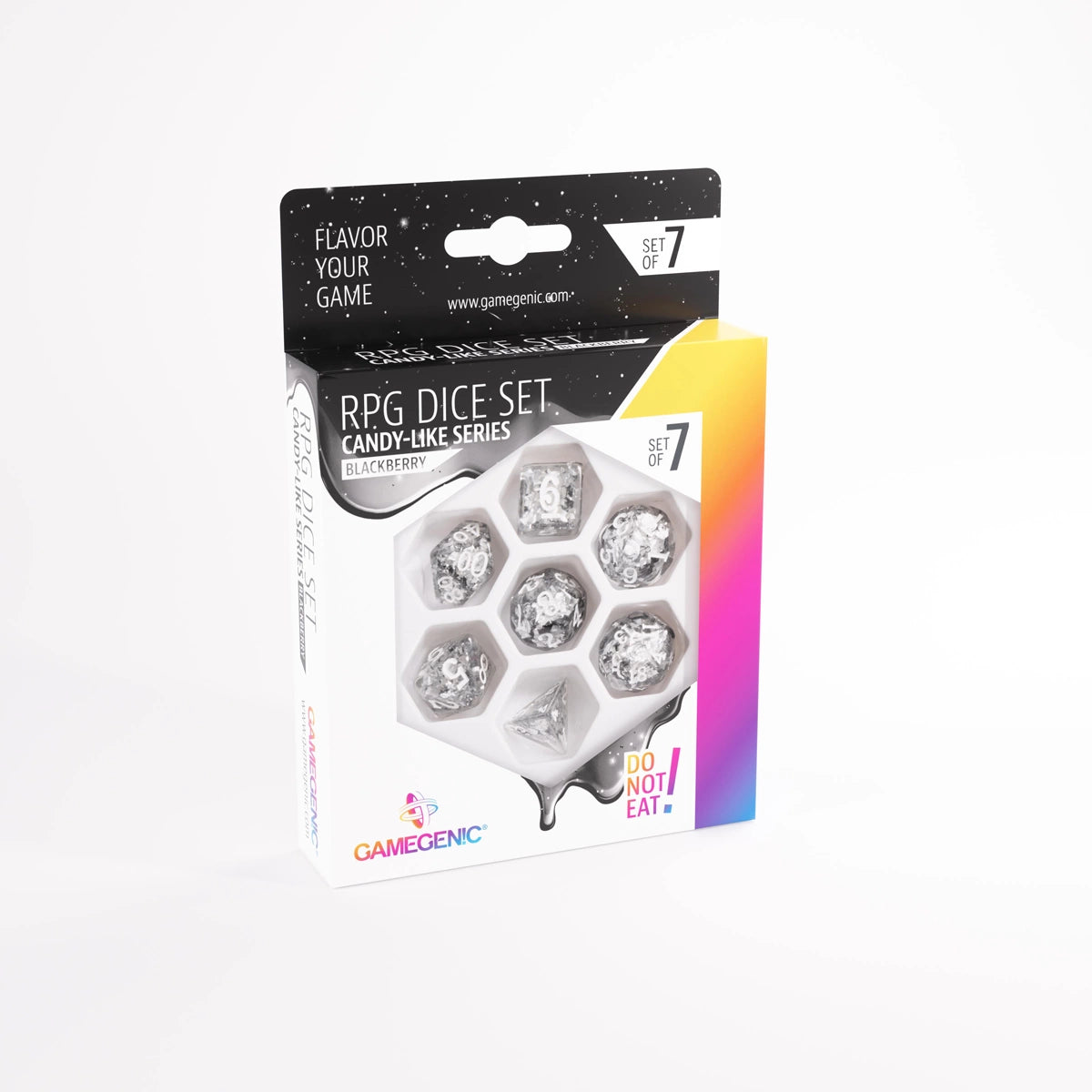 Gamegenic Candy Like Series - Blackberry RPG Dice Set (7ct)