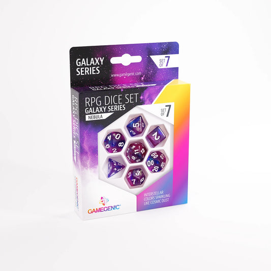 Gamegenic Galaxy Series Nebula RPG Dice Set (7ct)