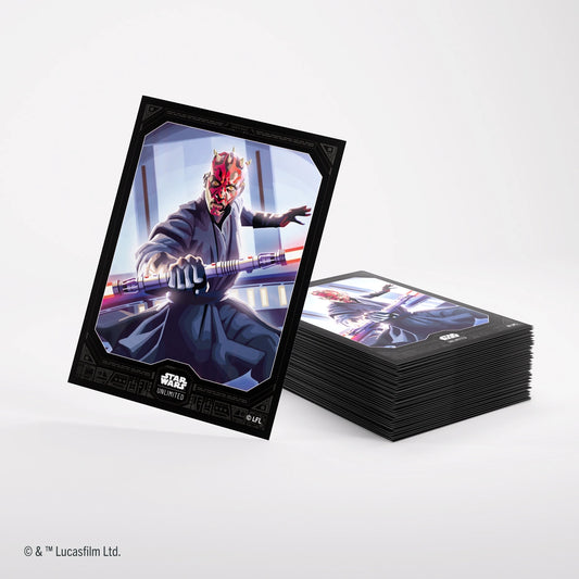 Gamegenic Star Wars: Unlimited Darth Maul Premium Art Card Sleeves (60ct)