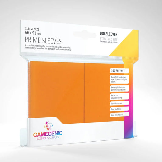 Gamegenic Prime Orange Card Sleeves (100ct)