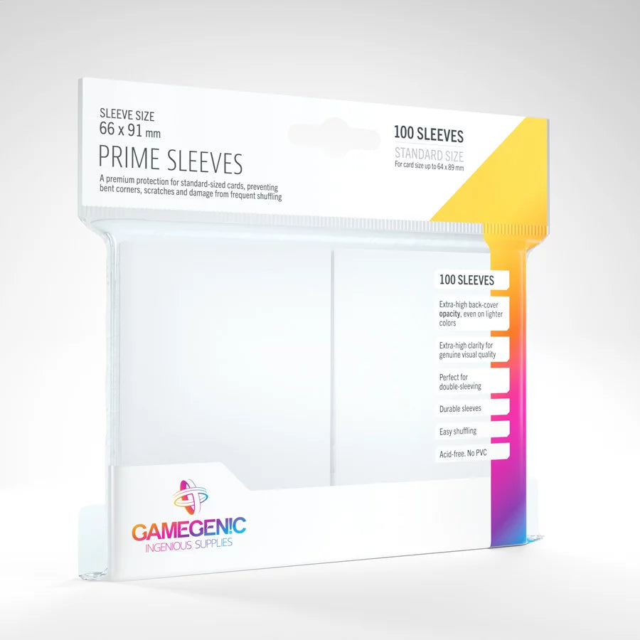 Gamegenic Prime White Card Sleeves (100ct)