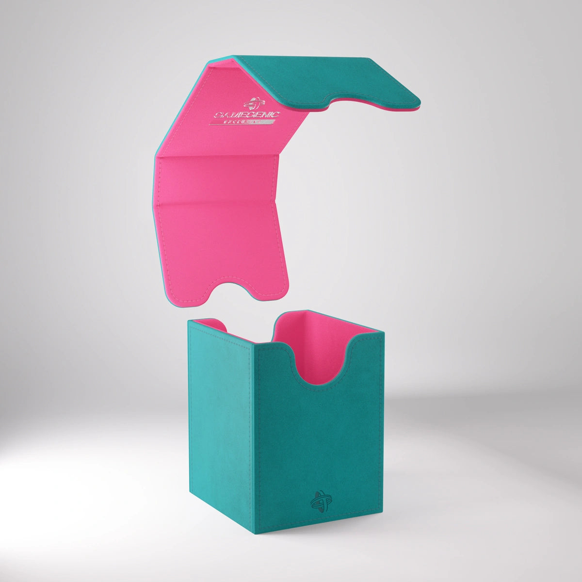 Gamegenic Squire 100+ XL Convertible Teal/Pink Exclusive Deck Box