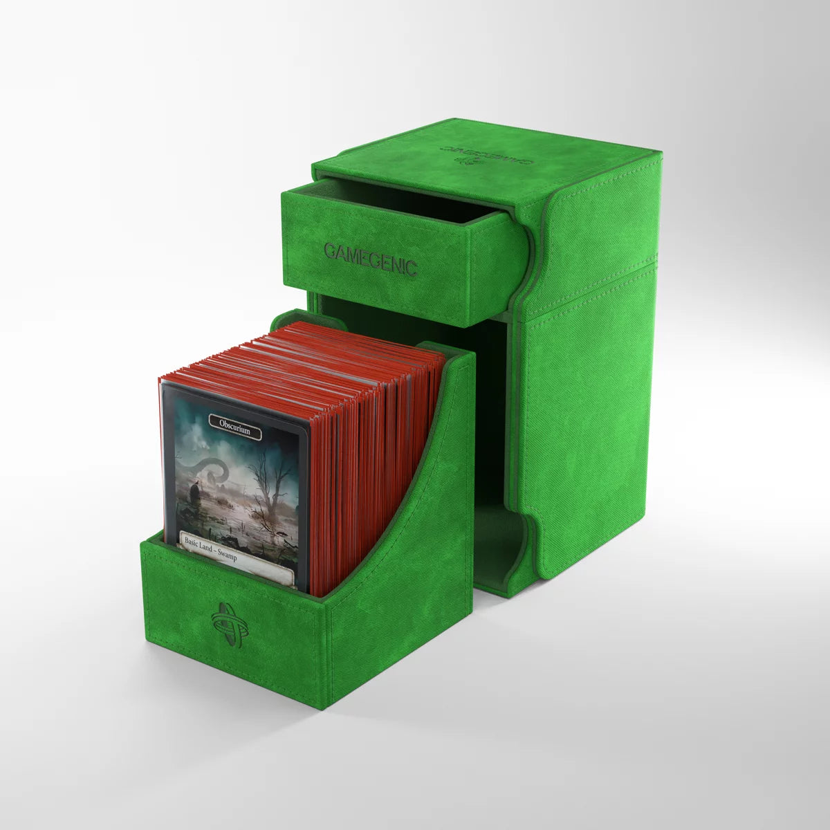 Gamegenic Watchtower 100+ XL Convertible Green Deck Box